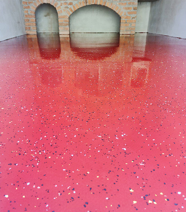 Karakteristike epoksi podova, fotografija sa ikonama